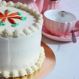 layer birthday carrot cake