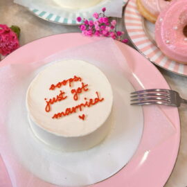 bento cake oops just got married