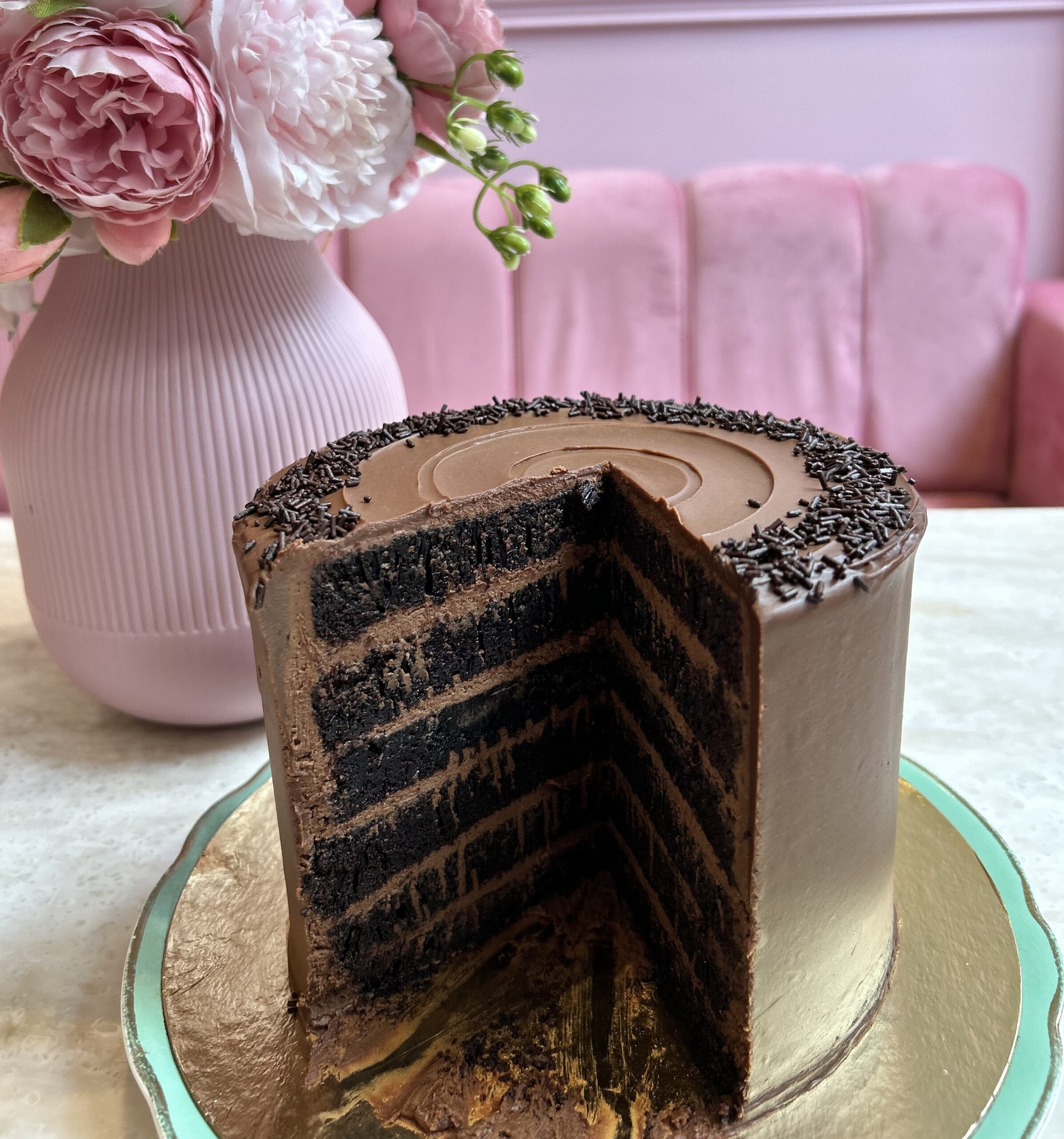 fudge chocolat cake