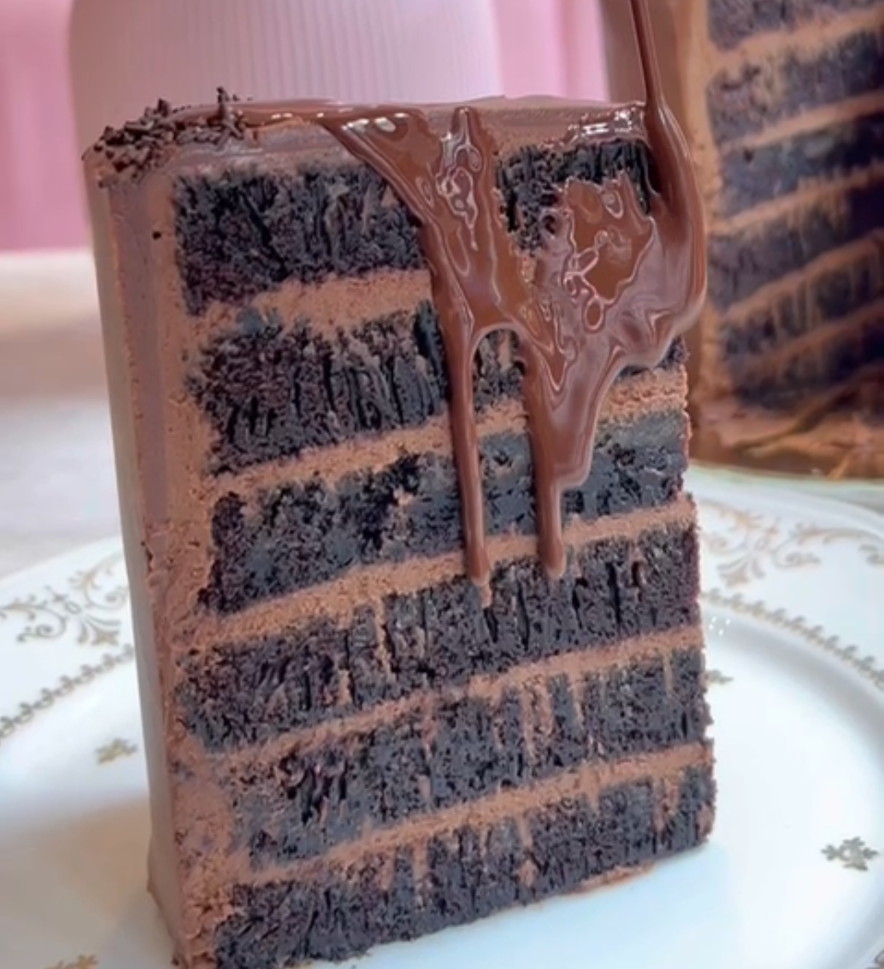 fudge chocolat cake